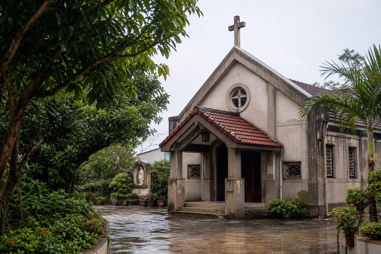 Annunciation church art photo