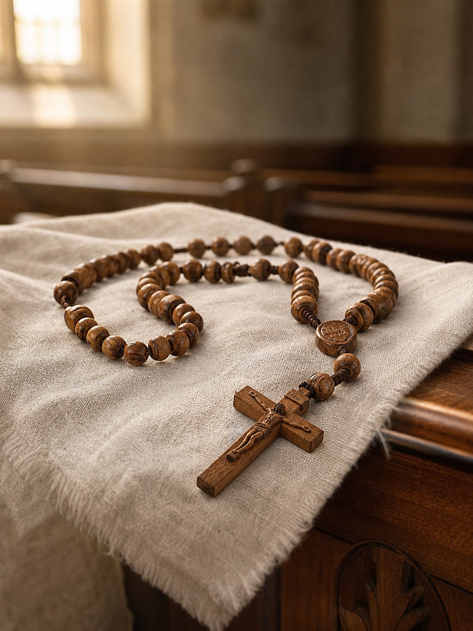 Complete rosary prayers photo
